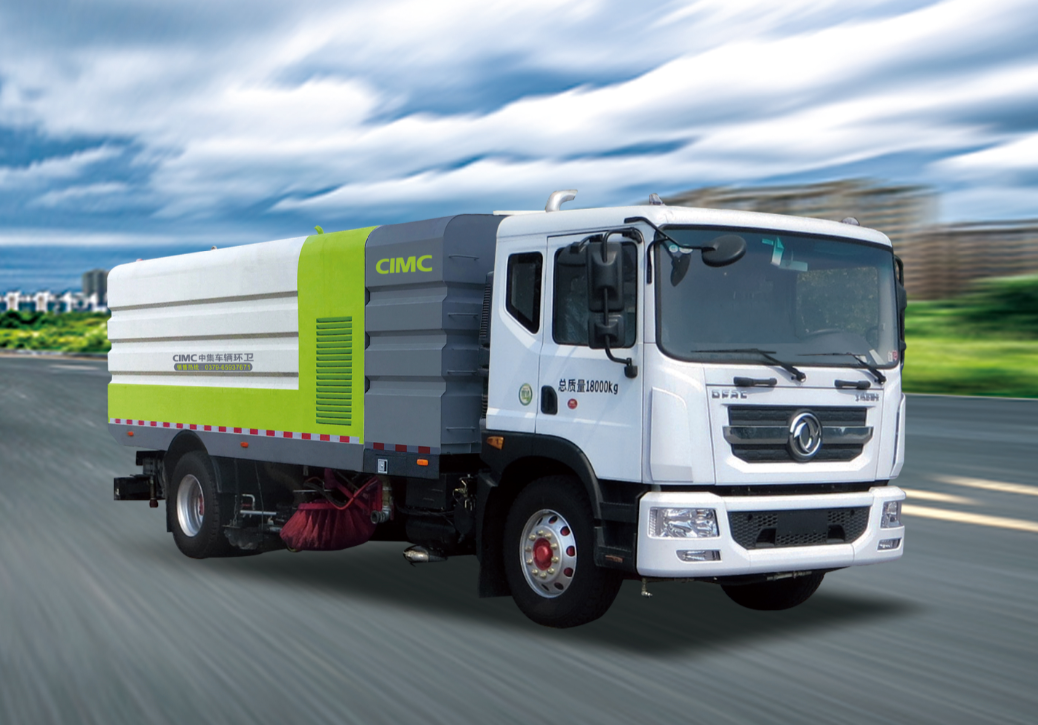 清“靚”一夏！新能源洗掃車清新出道