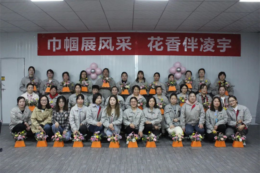 玫瑰亦鏗鏘，凌宇女工有力量！