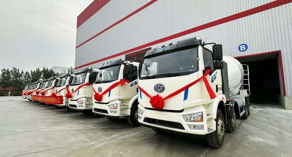 實(shí)力見(jiàn)證！中集車輛攪拌車再獲大客戶批量復(fù)購(gòu)