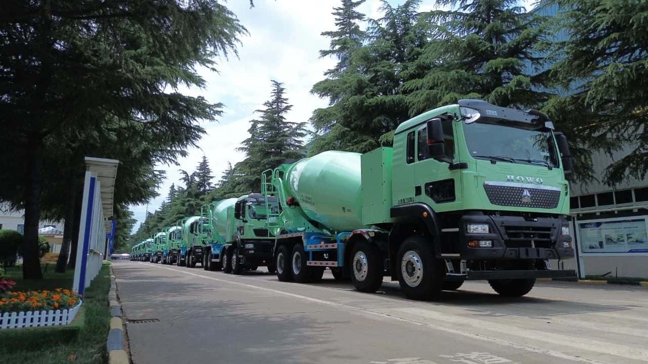 綠色動(dòng)能再突破！中集車輛新能源攪拌車護(hù)航華東客戶產(chǎn)能持續(xù)升級