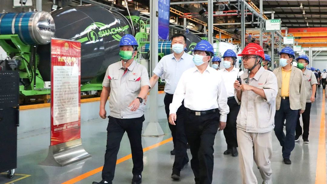 洛陽(yáng)市委副書記、市長(zhǎng)徐衣顯一行調(diào)研中集凌宇