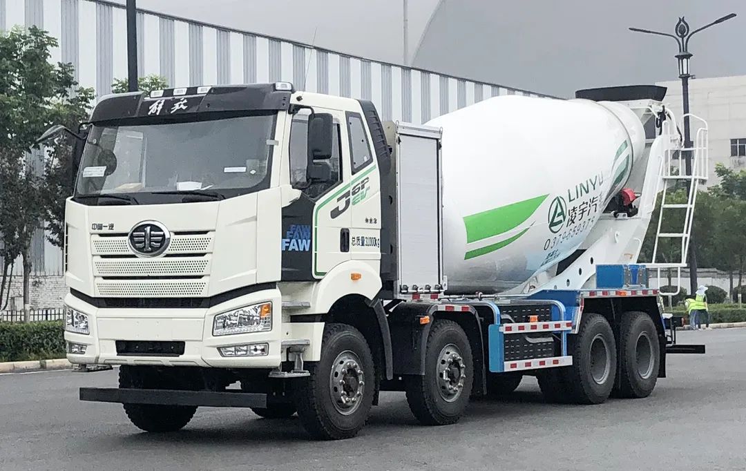 解放&凌宇新能源，綠色城建“拌”大事！